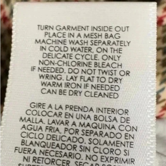 Cabi Houndstooth Sherlock Trench Coat - Style 3734 - Size Large - Picture 9 of 9